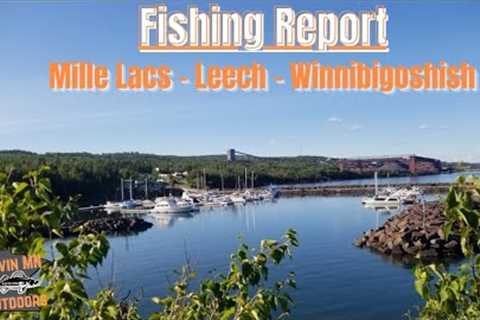 Fishing Report: Mille Lacs Lake, Leech Lake &amp; Lake Winnibigoshish 08-26-2022