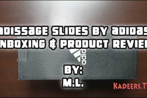 Adissage Slides by Adidas - Unboxing &amp; Product Review