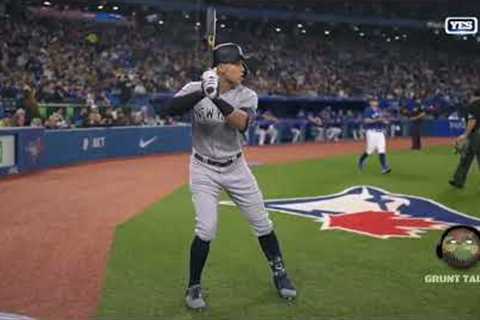 Aaron Judge First At Bat!  Vs Blue Jays 9/28/22