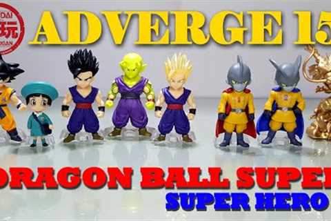 Bandai Japan - Dragon Ball Super Hero - Adverge 15 Unboxing (Bonus Gold Dragon)