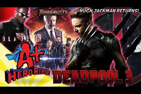 Deadpool 3 ANNOUNCES Hugh Jackman's Wolverine RETURN | Blade Loses Director | NEW Planet of the Apes