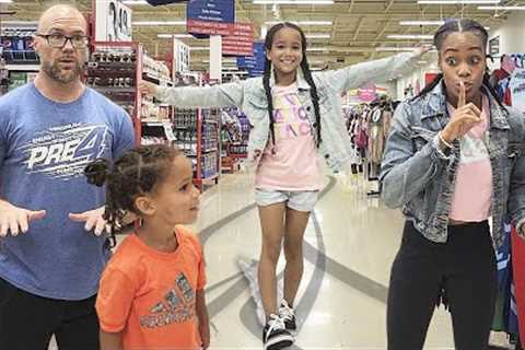Having The Time of Her Life at the Grocery Store!
