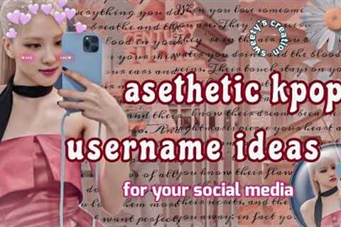 asethetic usernames ideas for social media 🌼💜|| #username #asethetic #trending
