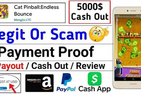 Cat PinBall Endless Bounce Game Review - Cat PinBall App Legit Or Scam - Cat PinBall Game Cash Out