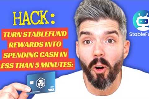 Crypto Passive Income Hack: Turn Stablefund Rewards into Spending Cash in 5 Mins