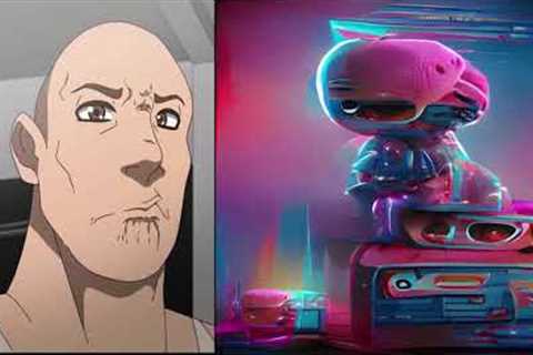 The Rock reacts to Wakko, Dana Frenklach : (the rock eyebrow raise) #2