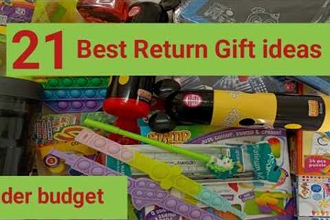 Returns Gifts Ideas For Birthday Party/Returns Gifts Ideas/Under Budget #vommoms #Kidsreturngifts