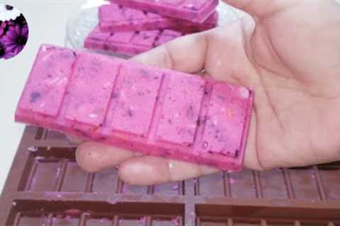 Pink Rose Chocolate//How to make Rose chocolate at home // 5 minutes easy chocolate recipe by C.I.K