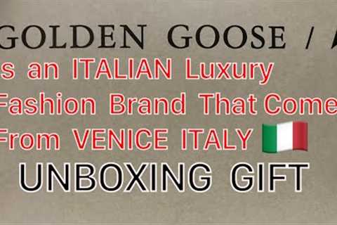 🇮🇹🎥  GOLDEN GOOSE SHOE , THE LUXURY FASHION BRAND COMES FROM VENICE ITALY VINTAGE STYLE HANDMADE