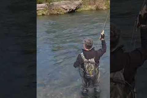 He caught the wrong trout 🤣🤣