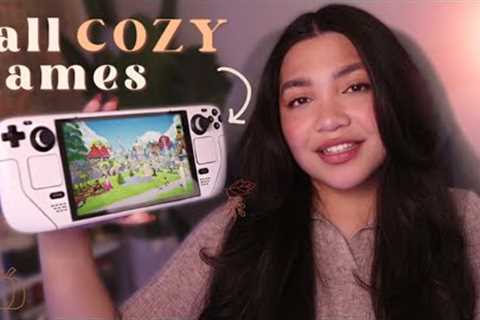 🍄 8 COZIEST Games to Play this Fall! (nintendo switch + pc)
