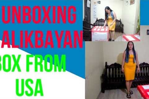 UNBOXING BALIKBAYAN BOX FROM MY SUBSCRIBER IN USA