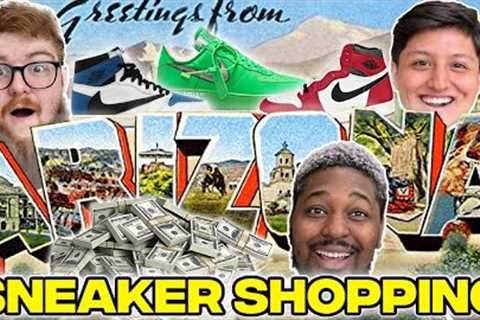 SNEAKER SHOPPING ARIZONA TAKE OVER * LV FORCES, VINTAGE, GALLERY DEPT. , &amp; MORE *