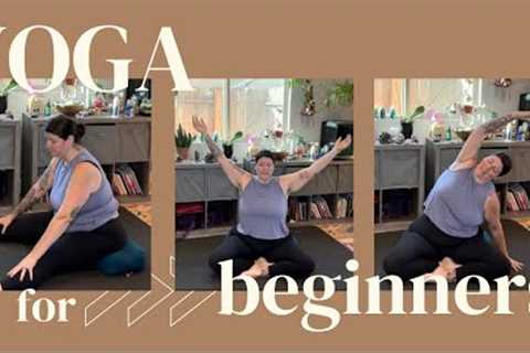 Yoga For Beginners | 25 min Plus Size Friendly Seated Flow