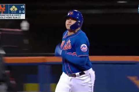 Álvarez First Career Home Run