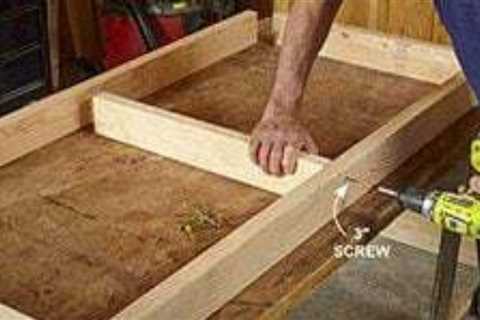 Traditional DIY Workbench Plans