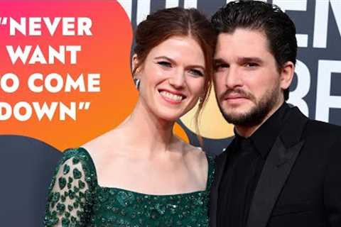 How Rose Leslie Stood By Kit Harington Through Addiction | Rumour Juice