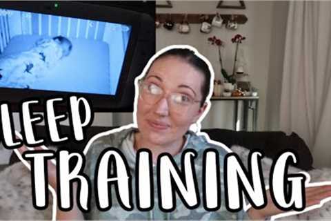 SLEEP TRAINING my 6 MONTH OLD *ferber method after takingcarababies*