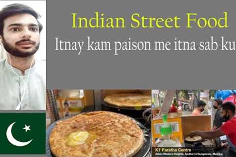 Pakistani reaction | Aloo Paratha | Indian street food | Indian food
