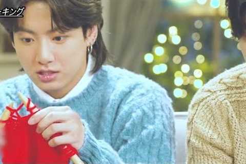 BTS got into trouble while knitting together!? XYLITOL x BTS Smile Winter