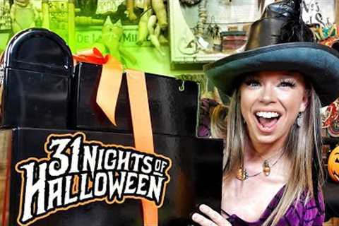 Unboxing HUGE Halloween Mystery PR Boxes! - Snacks, Beauty, Decorations!