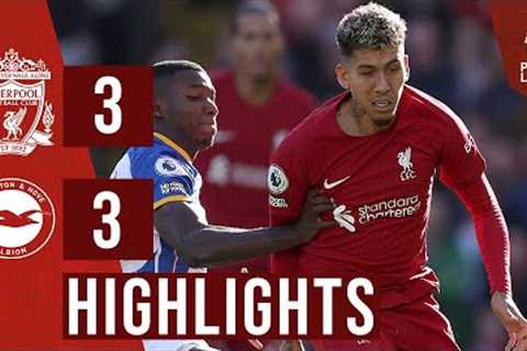HIGHLIGHTS: Liverpool 3-3 Brighton | Firmino double as Reds fight back for draw