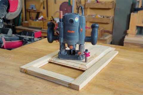 How To Make A Raised Panel Cabinet Door - DIY Woodworking Projects
