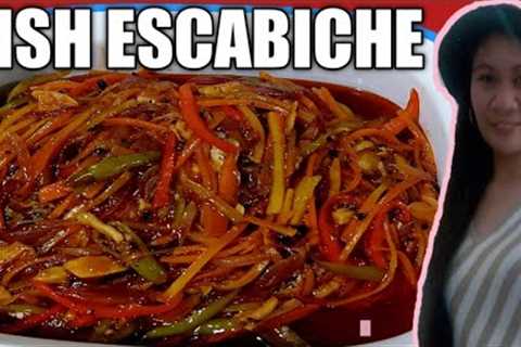 how to make fish escabiche: easy &amp; delicious#escabeche#howtocookescabecherecipe#fishrecipe