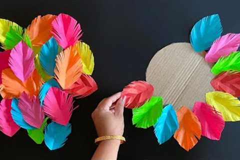 2 Beautiful and Easy Paper Flower Wall Hanging / Paper craft For Home Decoration / Wall Decor / DIY