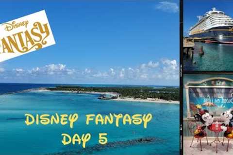 Disney Fantasy Cruise Day 5- CastAway Cay &amp; Treats at Sweat On You