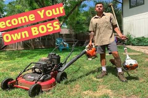 🌿 $535 in 5 HOURS 💰 Self-Employed Solo Mowing Business ☘️ How To Start &amp; GROW Lawn Care..