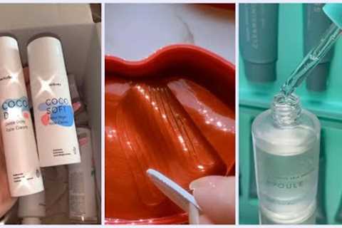 [ Tiktok ] Compilation Unboxing Of Skin Care Products