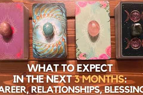What to expect in the next 3 months: Career, Relationships, Blessings ✨ (Timeless) | Pick a Card