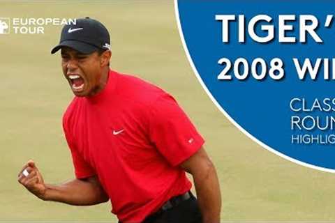 Tiger Woods' 2008 Dubai Win | Classic Round Highlights