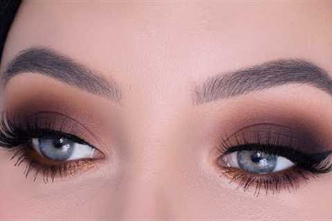 Warm Brown Fall Inspired Eye Makeup Tutorial