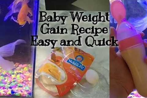 || BABY FOOD SERIES || Weight gain recipe for 6 months baby || Easy and quick baby food recipe 💖