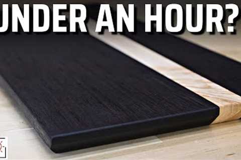 I Need a Woodworking Gift FAST!! Super Quick Professional Woodworking Project