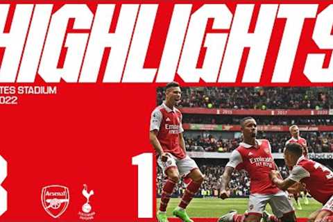 HIGHLIGHTS | Arsenal vs Tottenham Hotspur (3-1) | Partey, Jesus, Xhaka