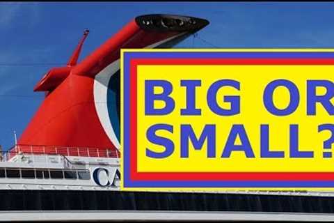 Bigger Ship or Smaller Ship Which is Best?