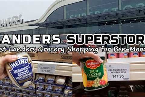 Landers Superstore First Landers Grocery Shopping for Ber-Months Pre-Christmas Haul Vlog