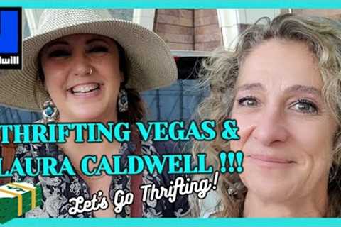 THRIFTING VEGAS and LAURA CALDWELL Collab / SHOP GOODWILL and MORE WITH US  / PART 1 / Im on WHATNOT