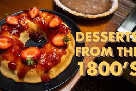 Dessert Recipes from the 1800's at the Winchester Mystery House!