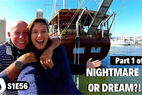 Sailboat Tour: 100’ NIGHTMARE OR DREAM!? Custom Built Wooden Sailing Yacht (Turkish Gulet)