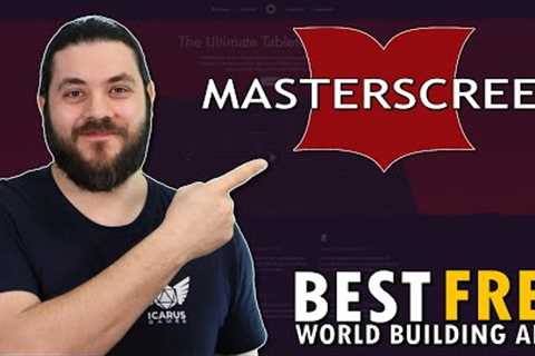 Is This The Best Free Worldbuilding Tool? | MasterScreen Overview