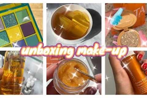 ASMR | Unboxing makeup and skin care products