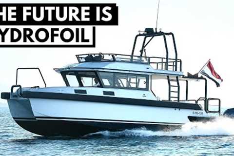 €950,000 VANDAL EXPLORER HYDROFOIL SUPPORTED CATAMARAN Aluminium Performance Yacht Tour