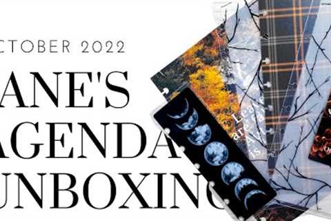 Unboxing the Jane's Agenda Monthly Cover Club Subscription October 2022