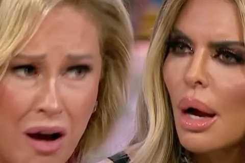 Lisa Rinna Reacts to Being Called the 'Biggest Bully In Hollywood' by Kathy Hilton