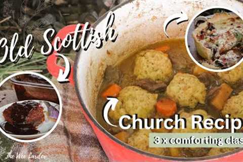 Traditional Scottish Church Recipes Comfort Beef Stew Bacon Pie Fudge Pudding