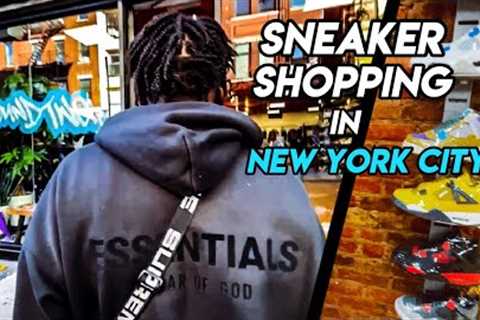 Sneaker Shopping in NEW YORK CITY! 🗽